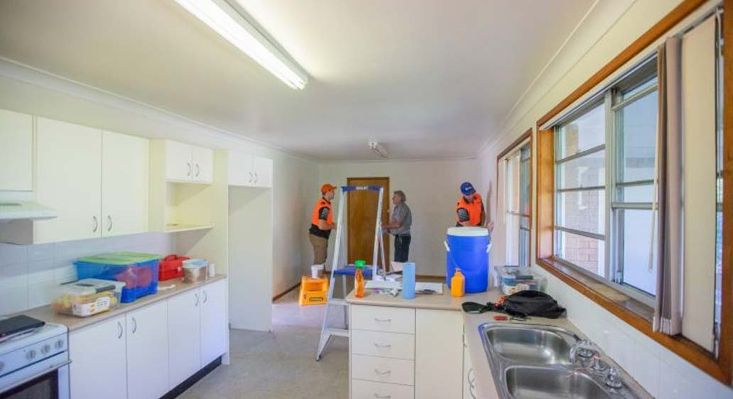 Reitsma volunteers at Habitat for Humanity NSW