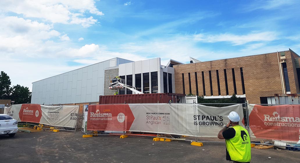 Project update: St Paul’s Anglican Church, Carlingford NSW