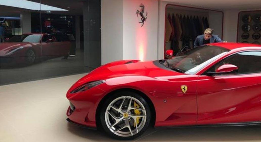 Reitsma attended the launch party of Ferrari North Shore