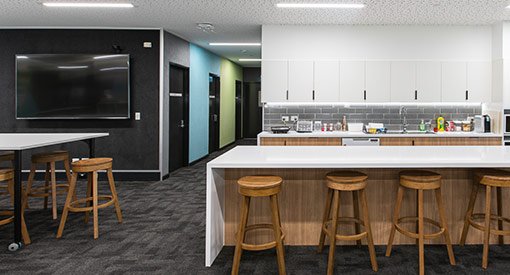 St John Paul II Catholic College – Staff room refurbishment, Quakers Hill NSW