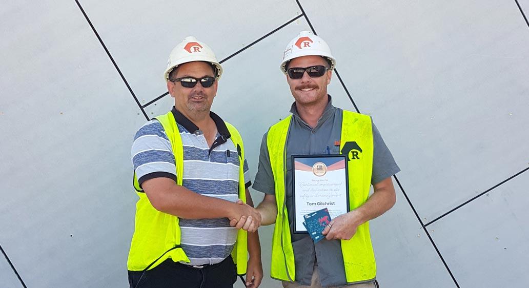 February Safety Award Winner – Tom Gilchrist