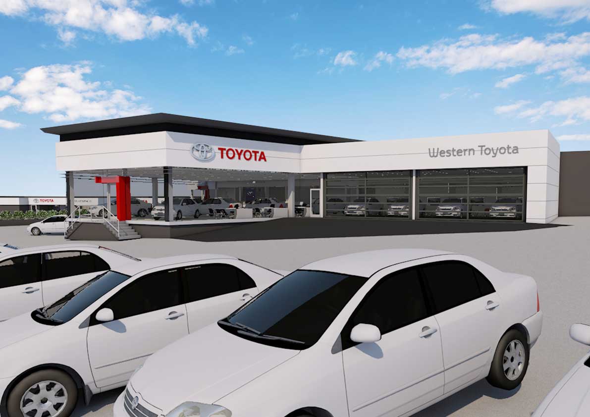 Western Toyota - Delivery Bay, Guildford NSW - Reitsma Constructions