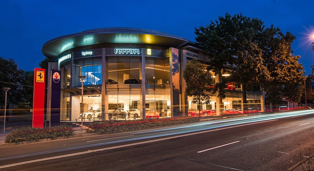 Ferrari Showroom, Waterloo NSW