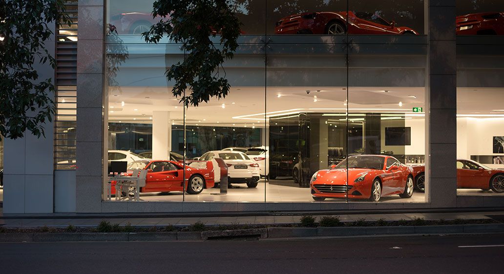 Ferrari Showroom, Waterloo NSW