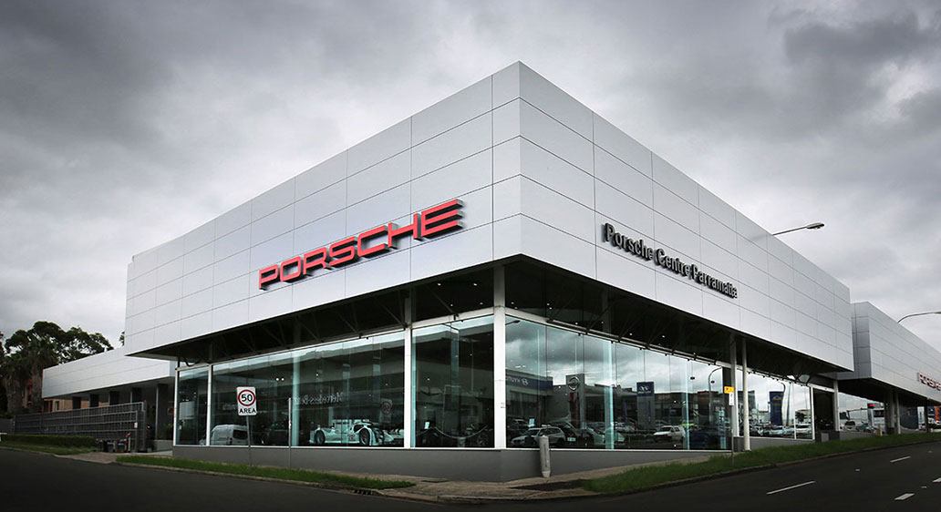 Porsche Showroom, Parramatta NSW