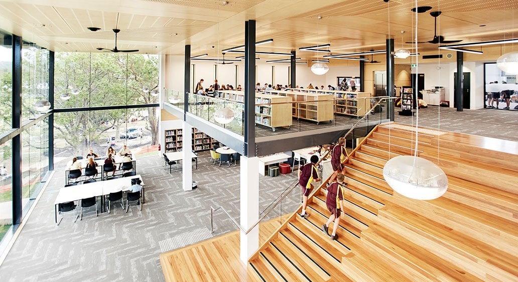 St Pius X High School – Library, Adamstown