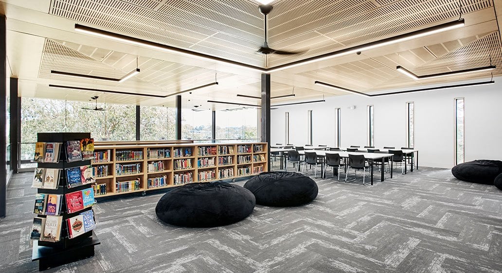 St Pius X High School – Library, Adamstown