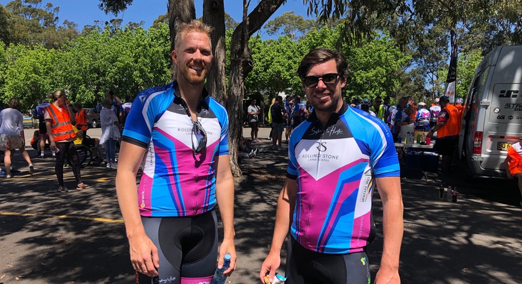 Reitsma takes on the Sydney to Hunter Cycle event to fundraise and raise awareness for ONE80TC