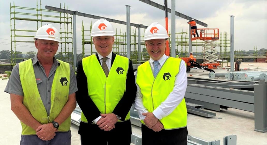 State Member Hugh McDermott visits OLQP, Greystanes