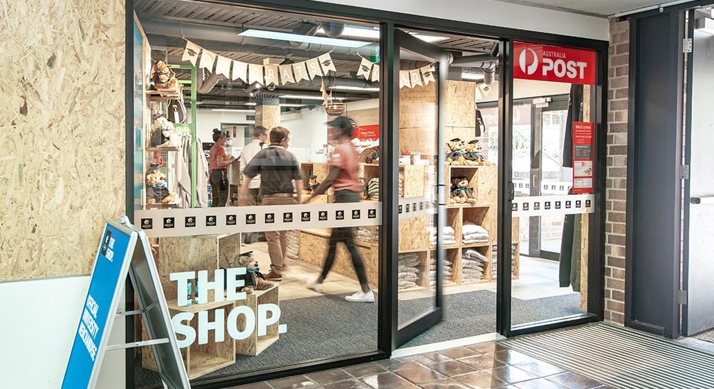 University Merchandising Store Fitout at the University of Newcastle, Callaghan Campus.