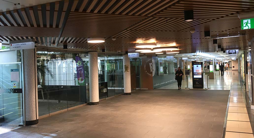 Town Hall Arcade, Sydney CBD