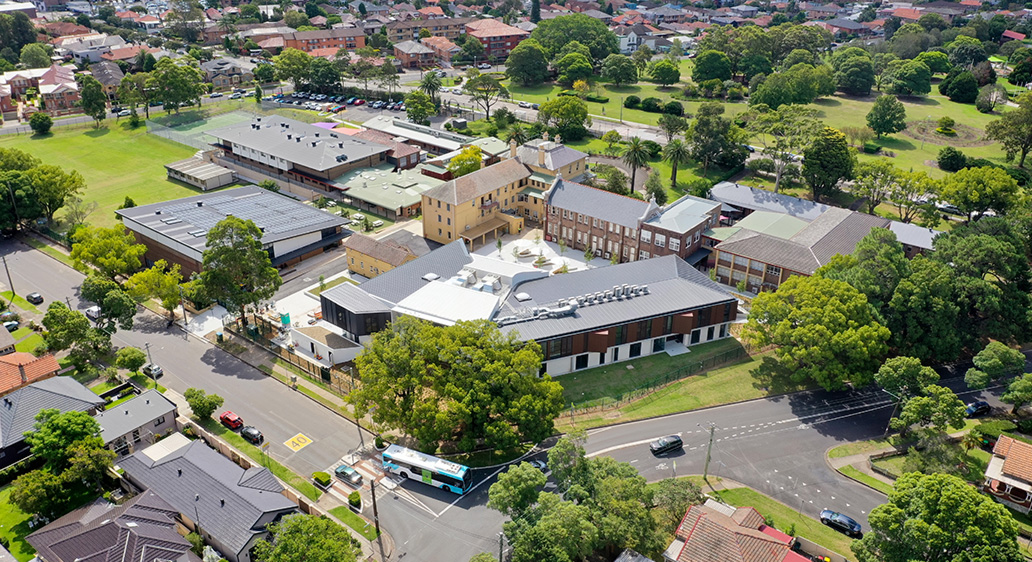 Sneak peek of the recently completed Domremy Catholic College, Five Dock NSW