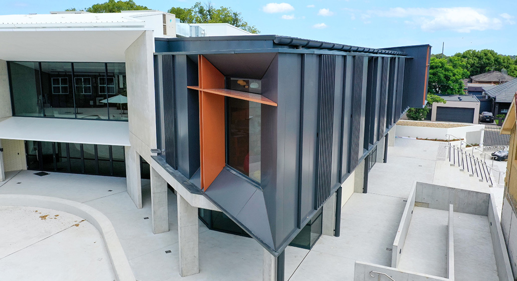 Sneak peek of the recently completed Domremy Catholic College, Five Dock NSW