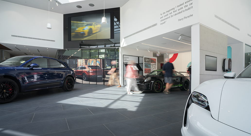 Project Complete – Porsche Newcastle