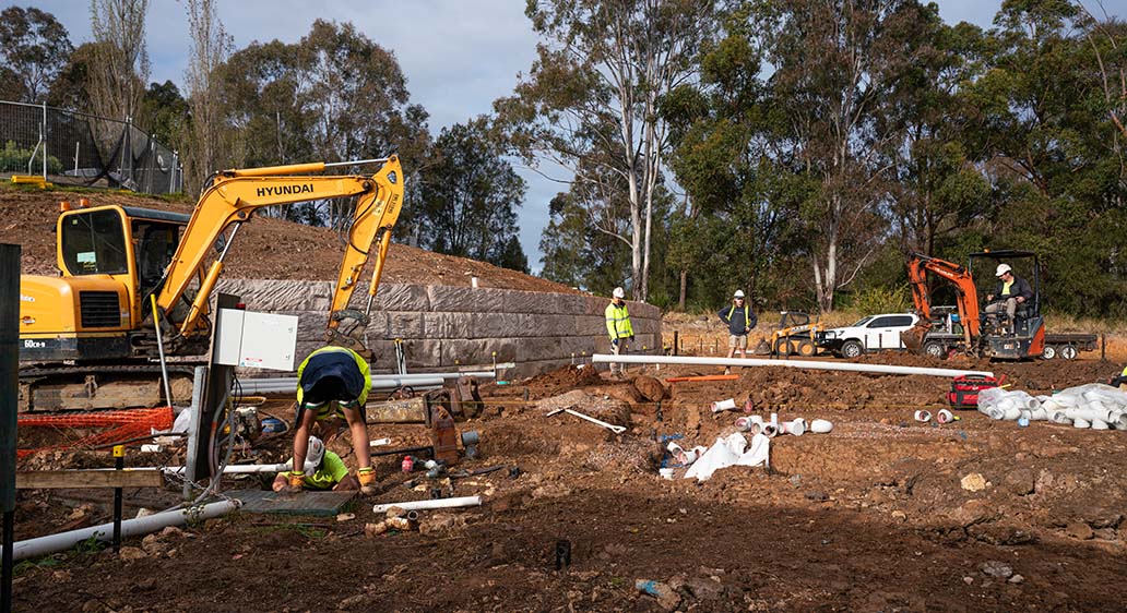 Project Update – Breaking ground at Nepean Christian