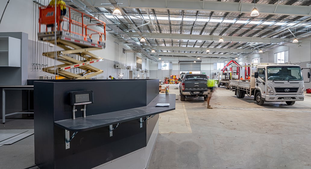 Sutherland Nissan – Fire Damage Works
