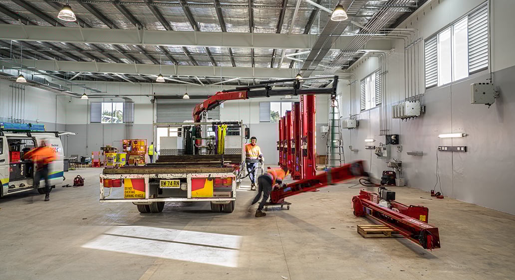 Sutherland Nissan – Fire Damage Works