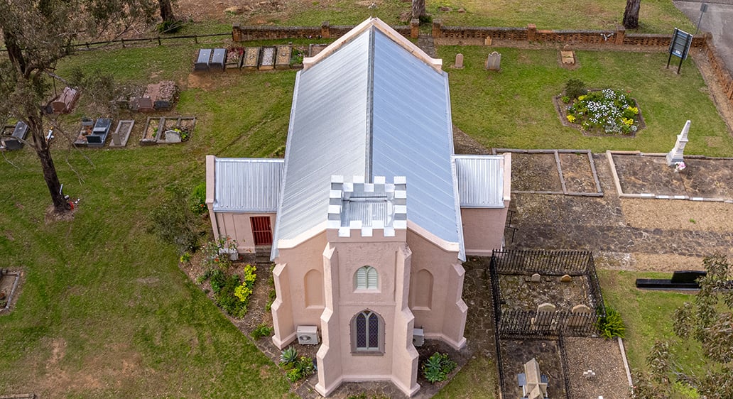 Heritage Refurbishment works at Denham Court Anglican Church