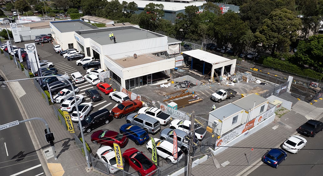 Project Update – Wollongong Mazda