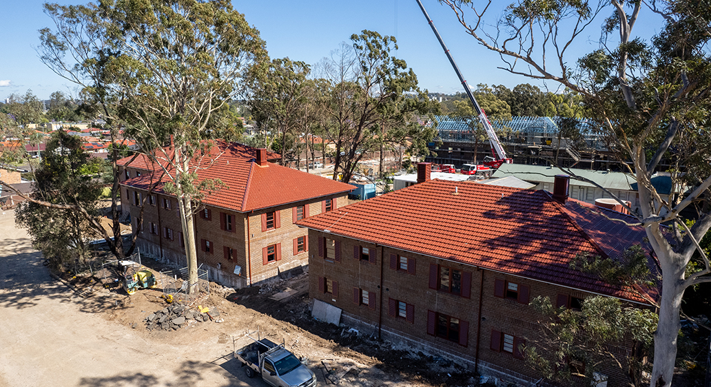 Project update – Campion College Toongabbie ( Library & Houses 3,4,5 & 6 )