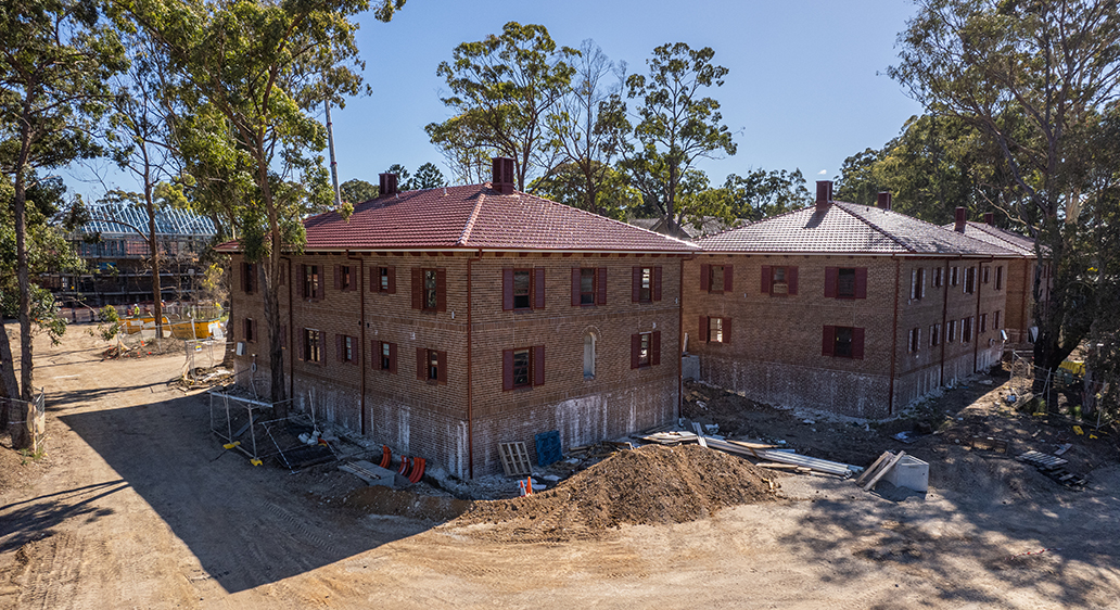 Project update – Campion College Toongabbie ( Library & Houses 3,4,5 & 6 )