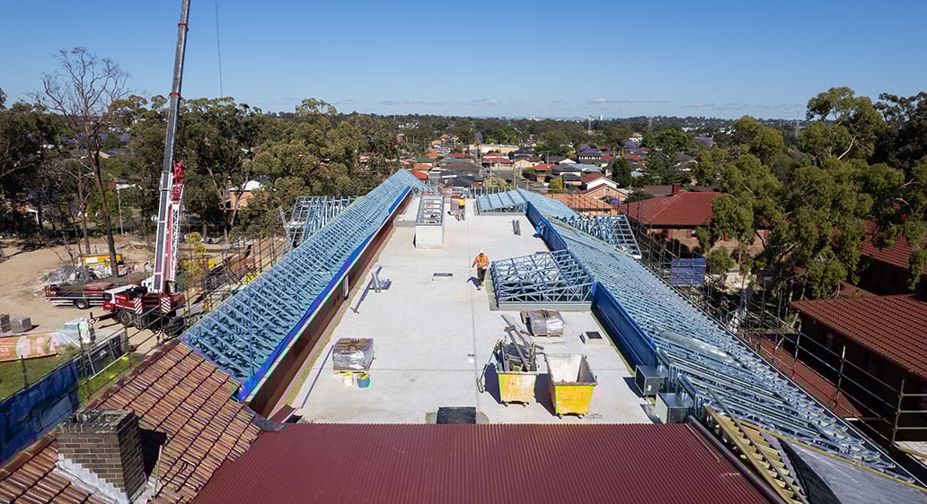 Project update – Campion College Toongabbie ( Library & Houses 3,4,5 & 6 )
