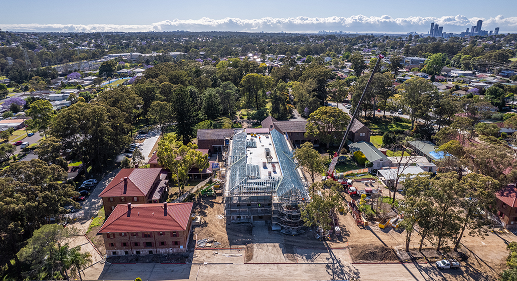 Project update – Campion College Toongabbie ( Library & Houses 3,4,5 & 6 )