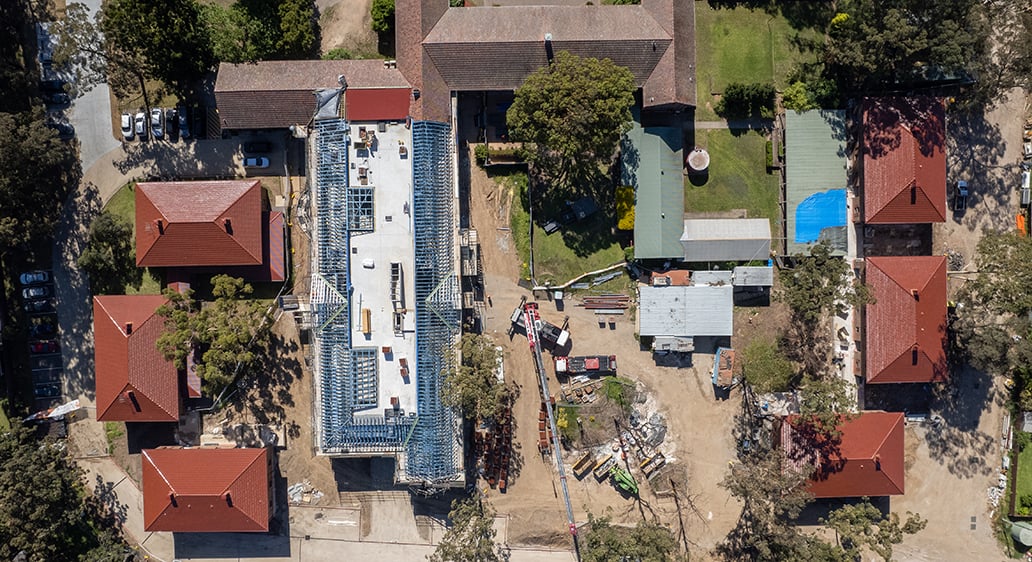 Project update – Campion College Toongabbie ( Library & Houses 3,4,5 & 6 )