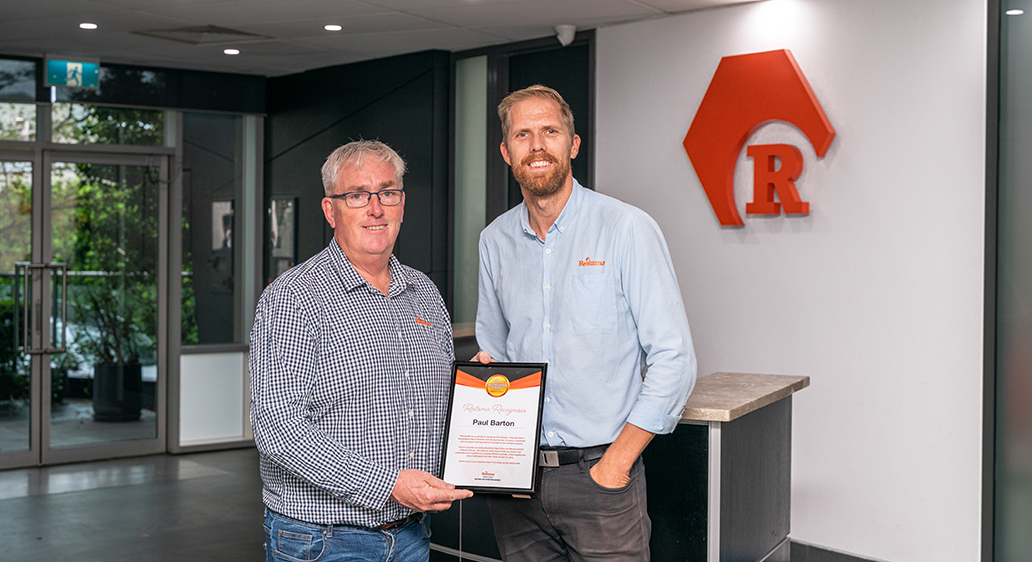 Reitsma Recognition Award, March – Paul Barton