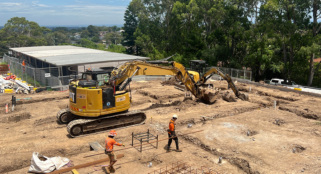 Project update: Gilroy Catholic College, Castle Hill