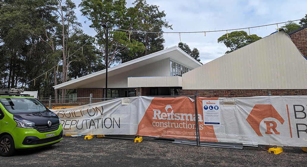 Project update: Blaxland Reformed Church