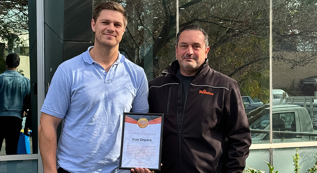 Reitsma Recognition Award – Stas Dzyuba