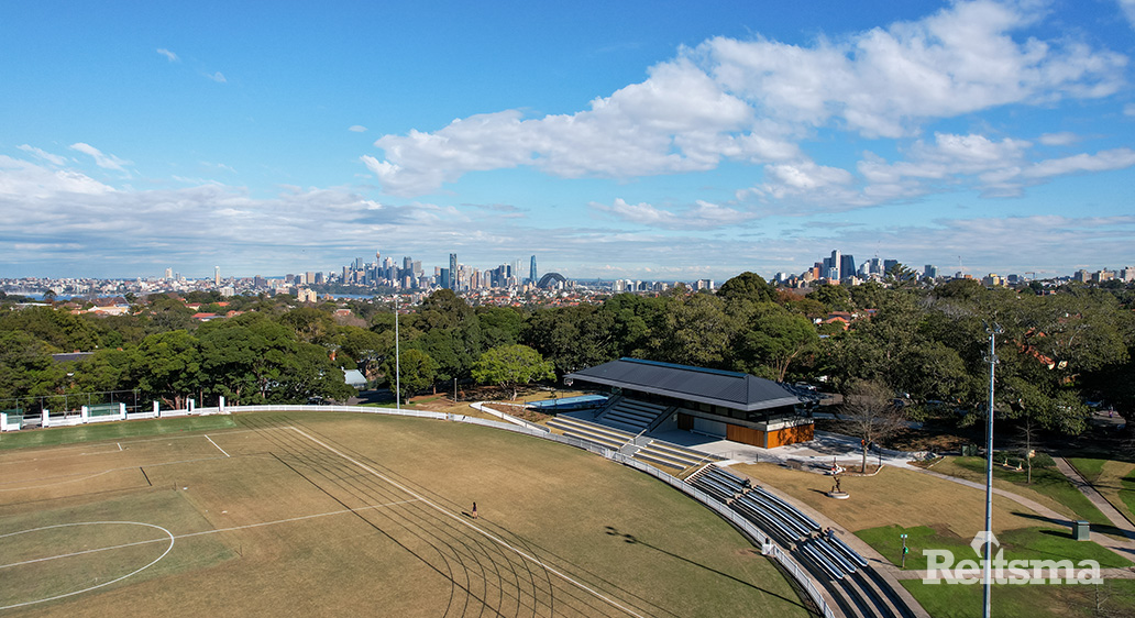 Project completed: Allan Border Oval Pavilion, Mosman