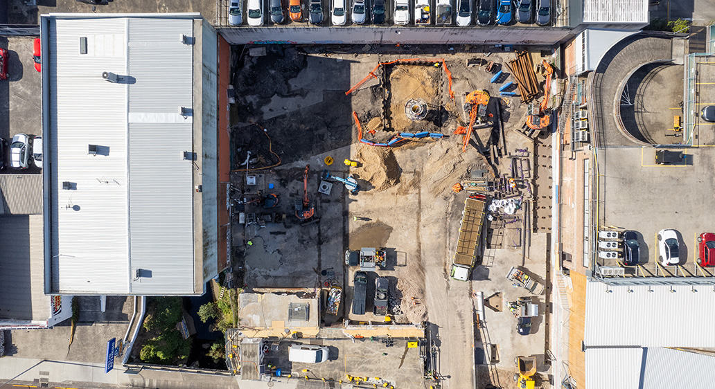 Site meeting & Project update at King Living, Balgowlah NSW