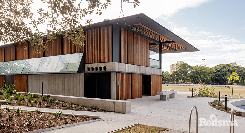 Project completed: Allan Border Oval Pavilion, Mosman