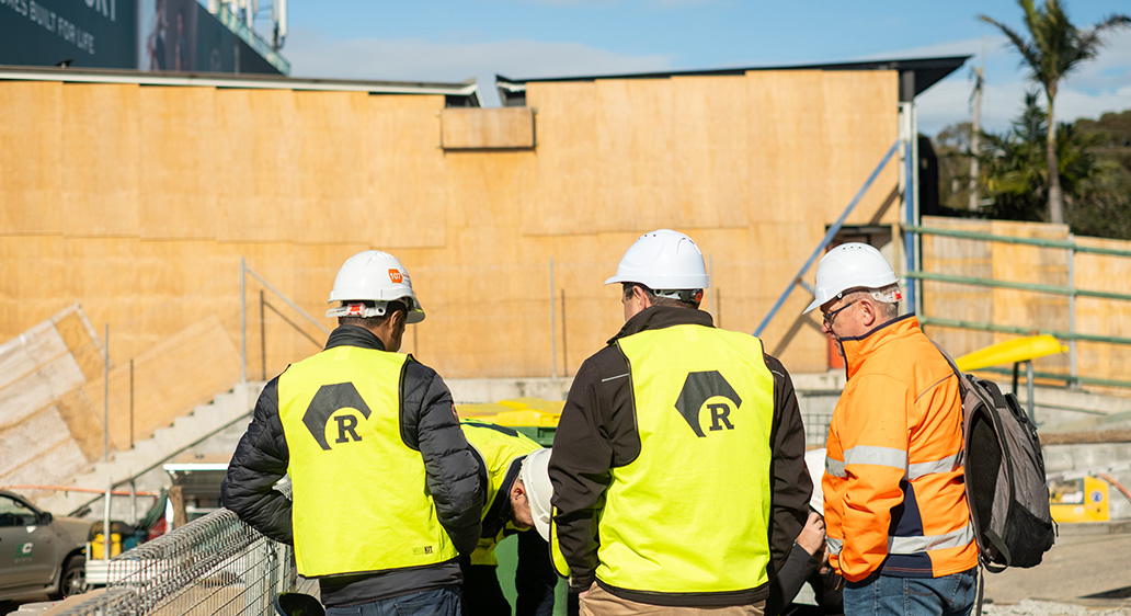 Site meeting & Project update at King Living, Balgowlah NSW