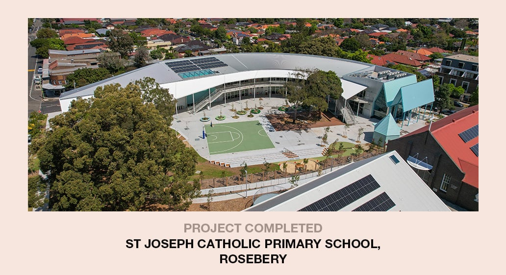 Aerial photos of St Joseph Catholic Primary School, Rosebery