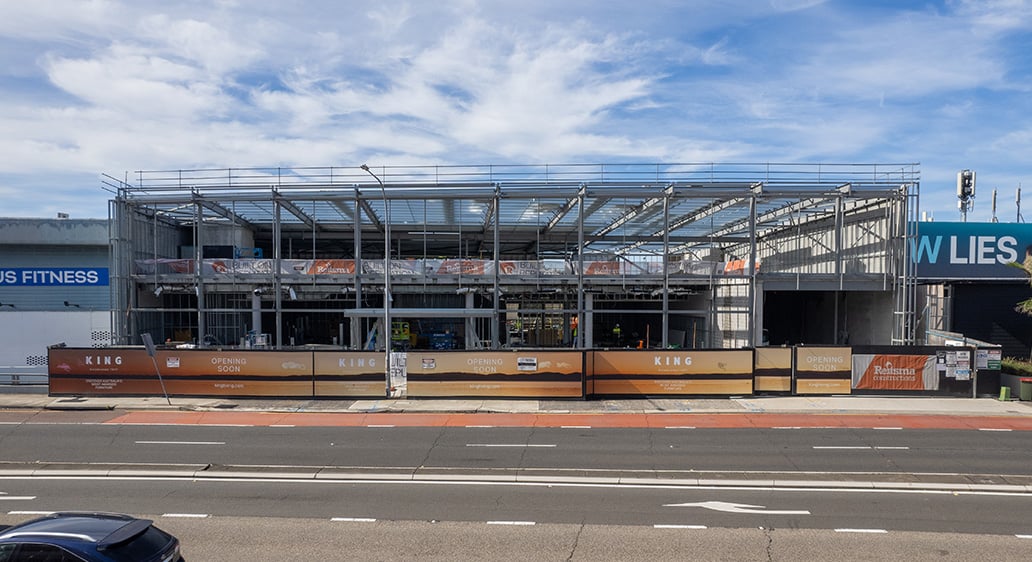 Project update: King Living, Balgowlah