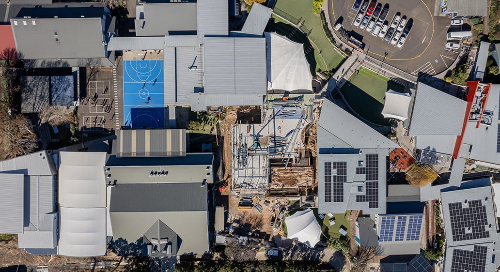 Project update: Learning Hub project at Covenant Christian School, Belrose NSW