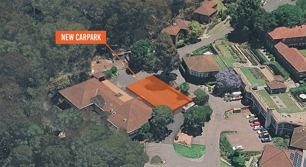 Carpark – Buckland Aged Care, Springwood NSW