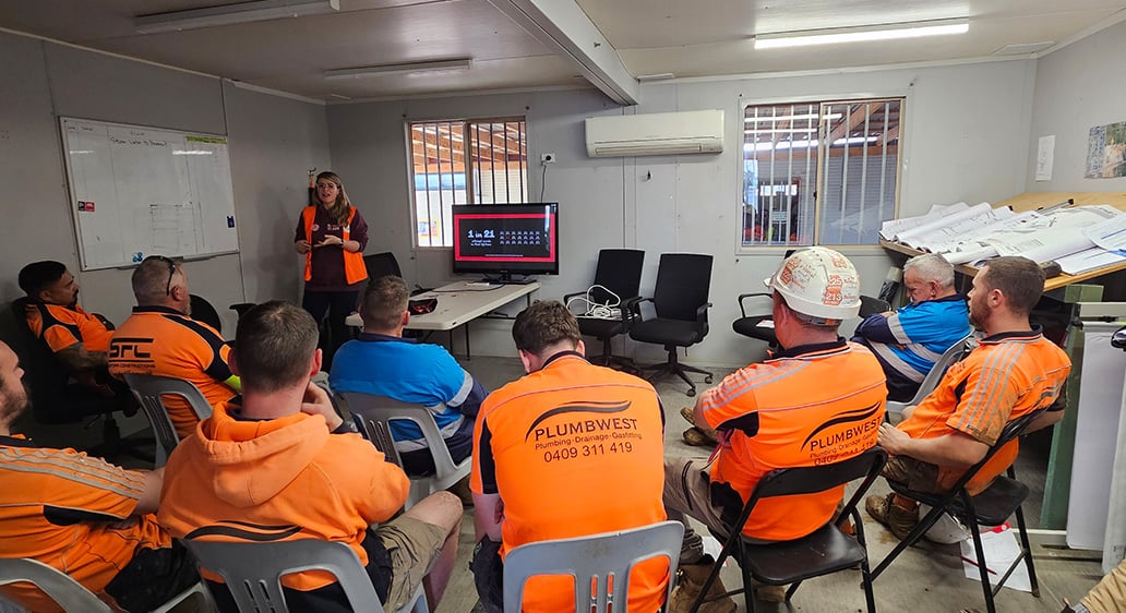 Mates in Construction at Amity College, Leppington
