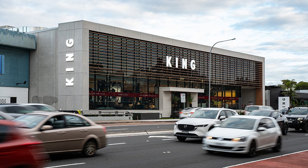 Project completed: King Living, Balgowlah