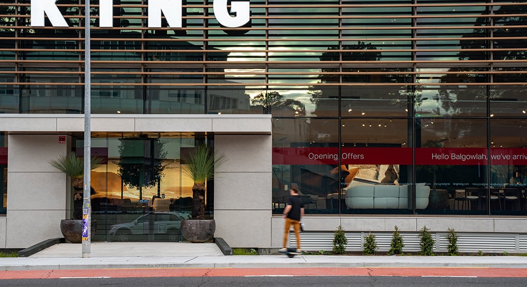 Project completed: King Living, Balgowlah
