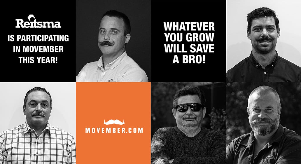 Reitsma Constructions is participating in Movember this year!