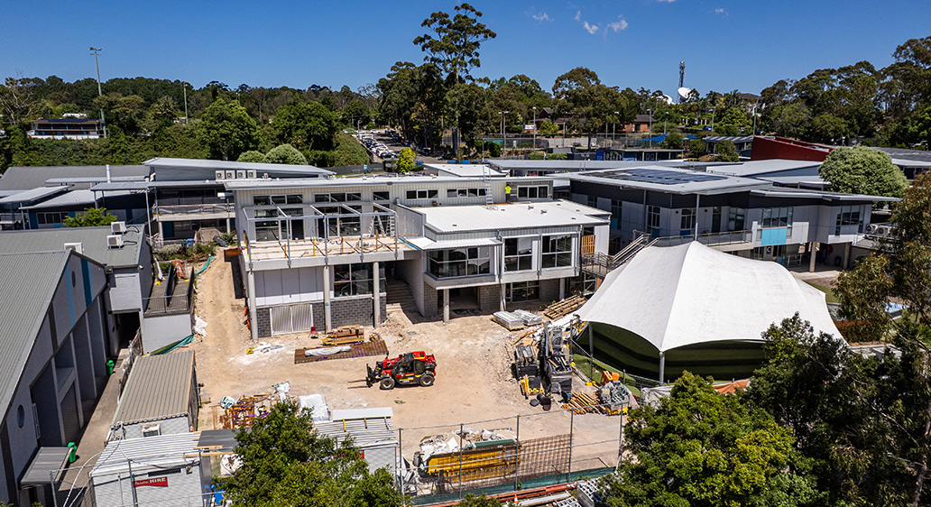 Project update: Learning Hub project – Covenant Christian School in Belrose