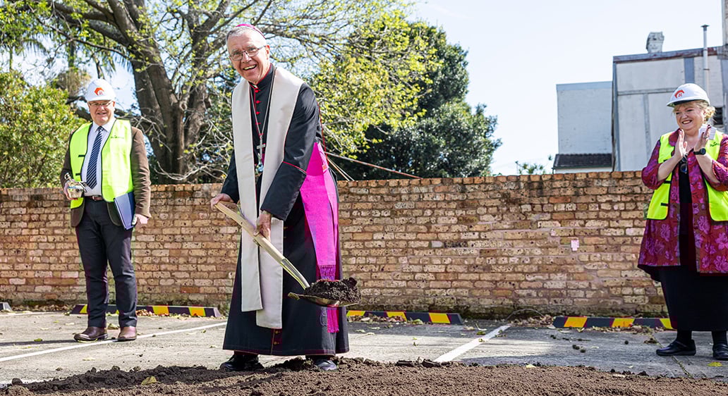 Blessing and groundbreaking ceremony – Archive Building