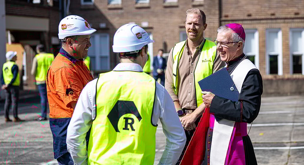 Blessing and groundbreaking ceremony – Archive Building