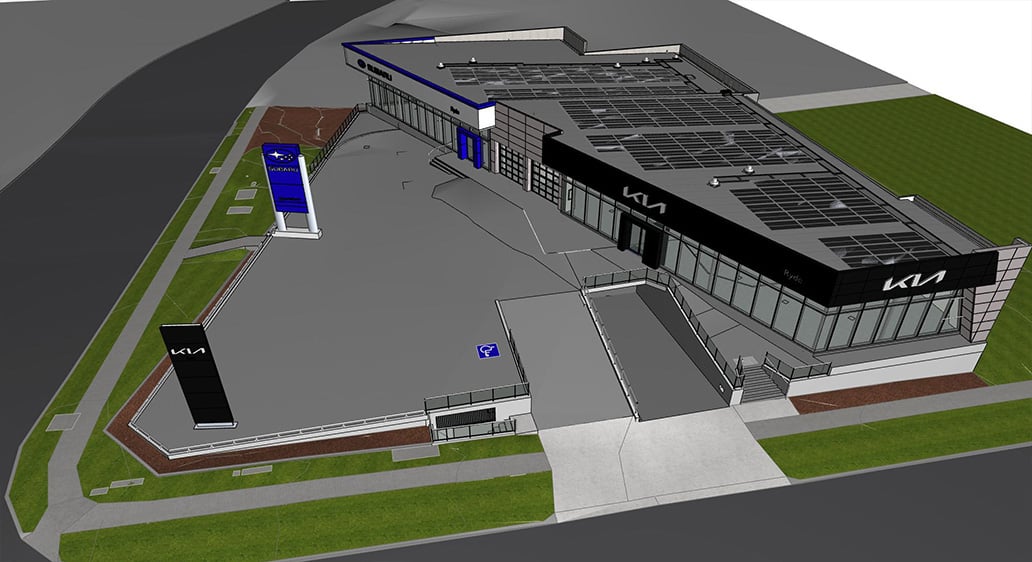 New project won: West Ryde Subaru & Kia