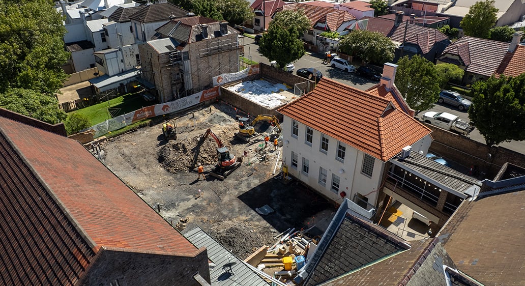 Project update: Archives Facility – Catholic Archdiocese of Sydney, Leichhardt