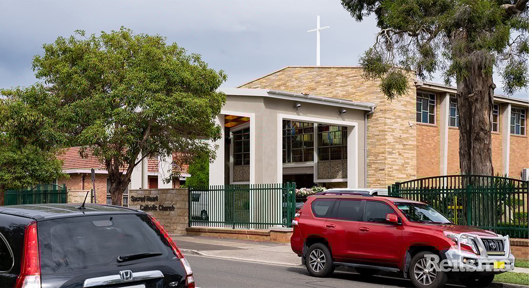 Project completed: Porte-Cochère – Sacred Heart Catholic Church, Cabramatta NSW